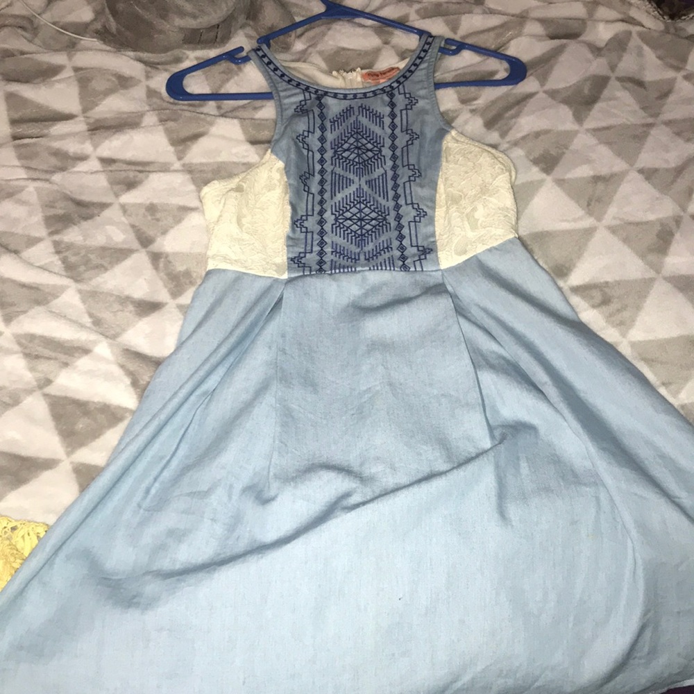 High Neck Short dress